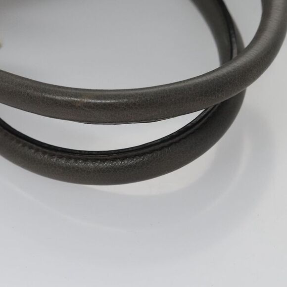 Prada Twin Zip Grey Suede Handbag (Pre-Owned) - Picture 5 of 16